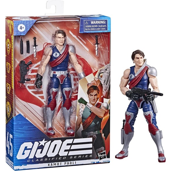G.I. Joe Classified Series Xamot Paoli Action Figure 4 6-Inch-Scale - Picture 3 of 3